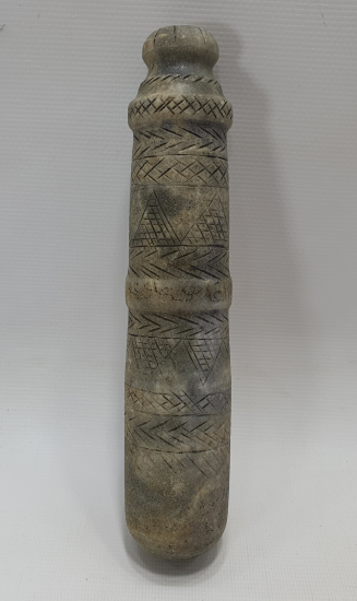 OSMANLI DÖNEMİ İŞLEMELİ VE ÜZERİ OSMANLICA YAZILI DİBEK ELİ