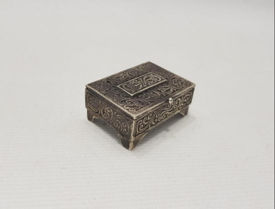 GÜMÜŞ ENFİYE KUTUSU 