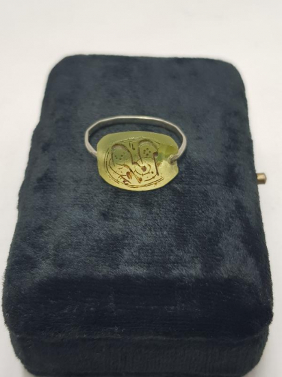 OSMANLICA YAZILI DÖNERLİ TAŞ MÜHÜR