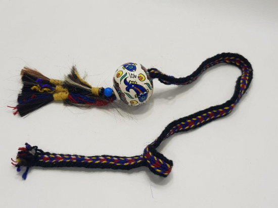 SITKI OLÇAR İMZALI KÜTAHYA SERAMİK ASKI TOPU 