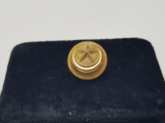 1. DÜNYA SAVAŞI OSMANLICA YAZILI SUBAY DÜĞMESİ