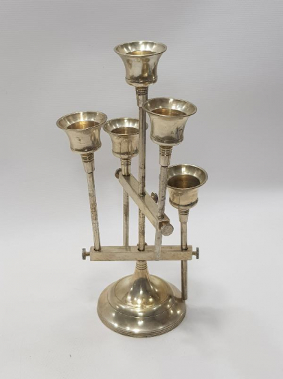 GÜMÜŞ KAPLAMA FLEXIBLE ŞAMDAN 