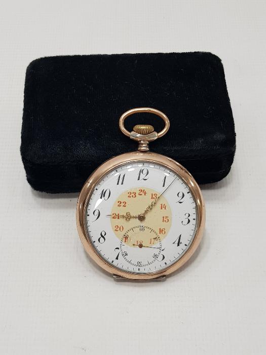 LEIJON MARKA GÜMÜŞ CEP SAATİ 