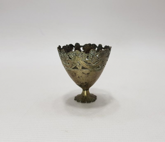 OSMANLI DÖNEMİ GÜMÜŞ FİNCAN ZARFI 