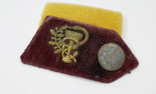 1. DÜNYA SAVAŞI DÖNEMİ İNGİLİZ TABİP SUBAY BRÖVESİ