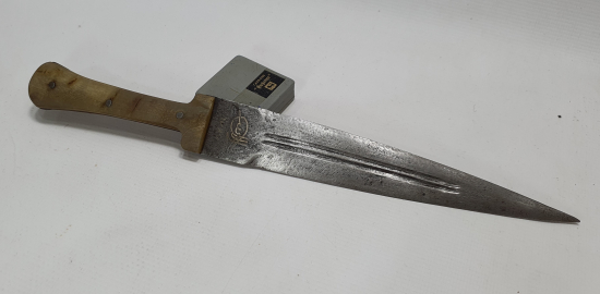 OSMANLI DÖNEMİ ÇOK NADİR KOFGARİ İŞÇİLİKLİ ÇERKES KAMASI