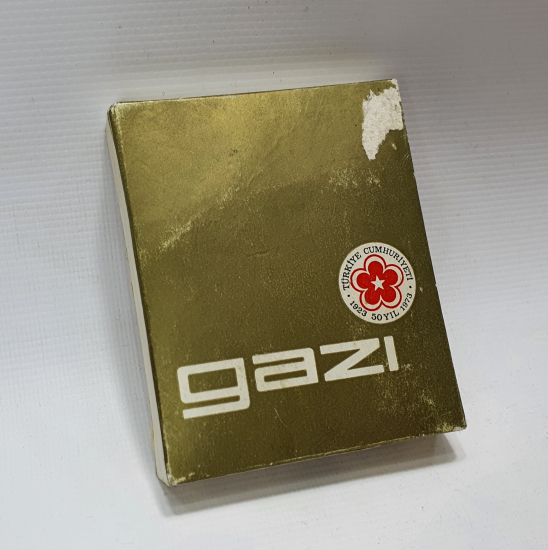 TÜRKİYE CUMHURİYETİNİN 50. YILI ANISINA YAPILMIŞ AÇILMAMIŞ KUTUSUNDA SİGARA