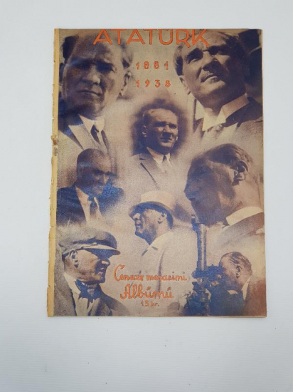 1938 ATATÜRK CENAZE MERASİMİ ALBÜMÜ 