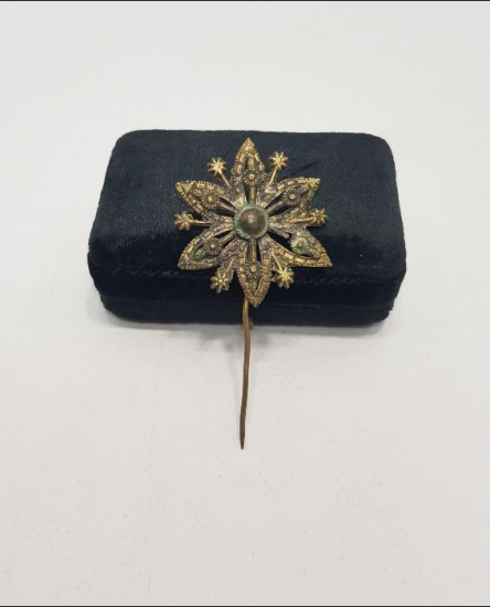 OSMANLI DÖNEMİ YILDIZ FORMLU BROŞ 