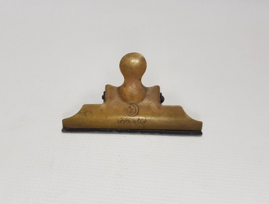 OSMANLICA TÜRKİYE CUMHURİYETİ HÜKÜMETİ YAZILI KAĞIT KISKACI  