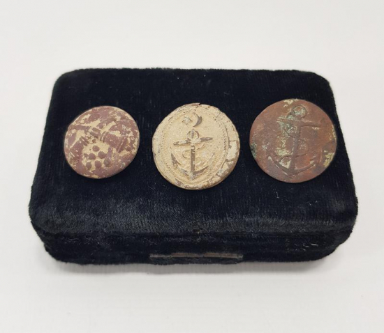 1. DÜNYA SAVAŞI DÖNEMİ ÇOK NADİR SUBAY DÜĞMELERİ 