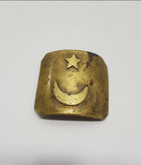 1. DÜNYA SAVAŞI DÖNEMİ NADİR OSMANLI SUBAY KEMER TOKASI 