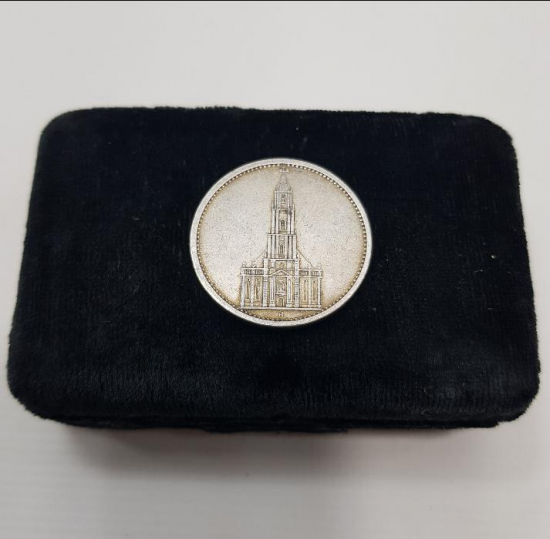 1934 NAZİ ALMANYASI NADİR GÜMÜŞ 5 MARK 