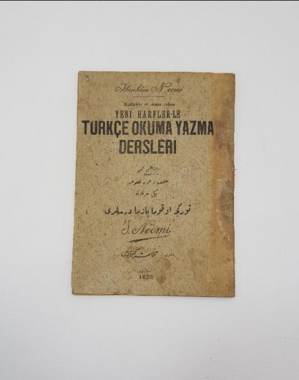 1928 YENİ HARFLERLE TÜRKÇE OKUMA VE YAZMA DERSLERİ 