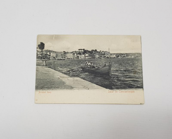 OSMANLI DÖNEMİ KIRK KİLİSE DAMGALI PG ANAVUTKÖY KARTPOSTALI