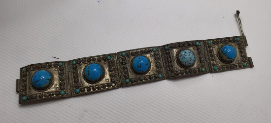 TAMAMI EL YAPIMI GÜVERSE İŞÇİLİKLİ BİLEKLİK