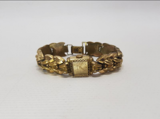 ALTIN KAPLAMA KOL SAATİ 