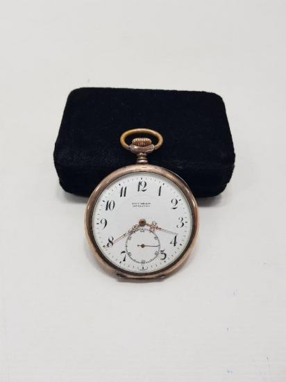 OSMANLI DÖNEMİ ALMAN YAPIMI NADİR GÜMÜŞ CEP SAATİ 