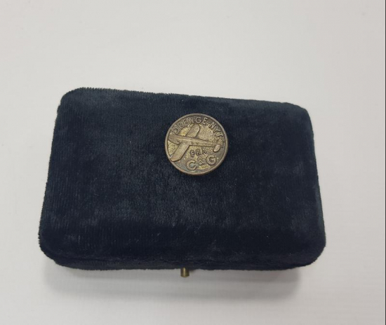 1. DÜNYA SAVAŞI FRANSIZ HAVACI SUBAY ROZETİ 