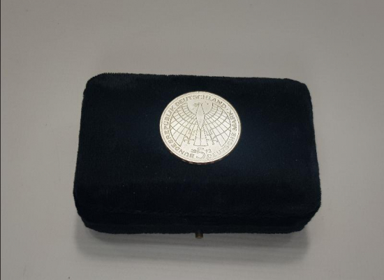 1973 ALMANYA GÜMÜŞ HATIRA 5 MARK 