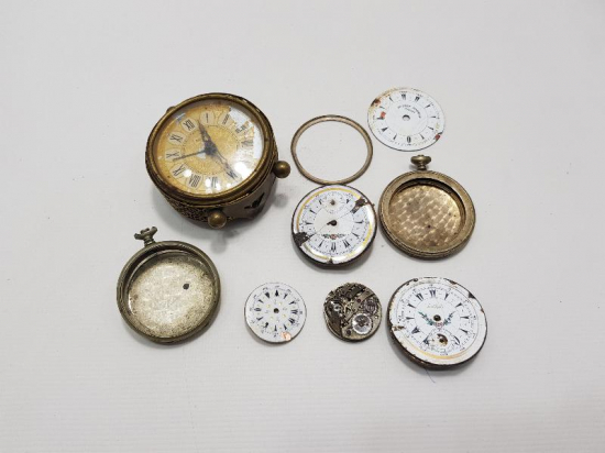 ANTİKA SAAT PARÇALARI LOTU 