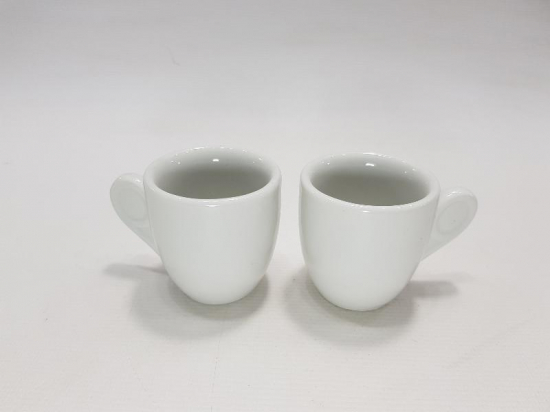 ESKİ YUNAN YAPIMI BİR ÇİFT KAHVE FİNCANI