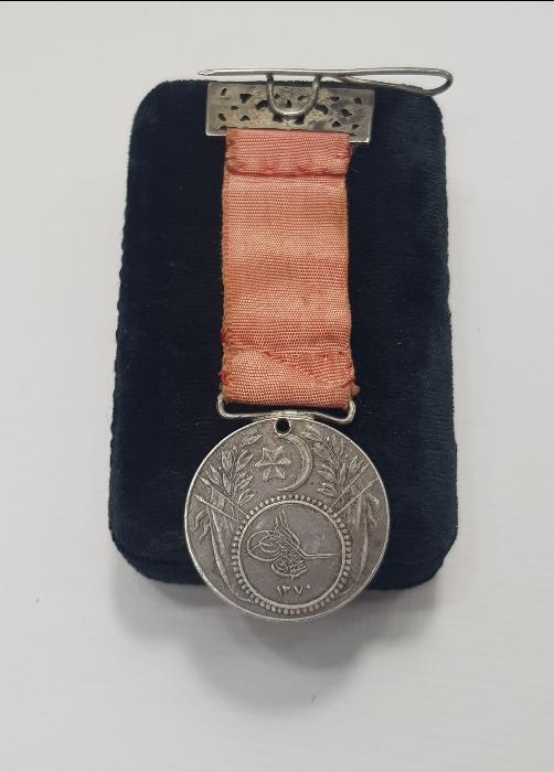 OSMANLI DÖNEMİ GÜMÜŞ NİŞAN-I İFTİHAR MADALYASI 