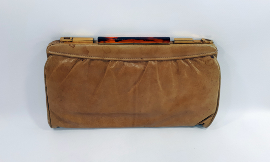 ÜST KISMI BAĞADAN MAMUL VİNTAGE BAYAN ÇANTASI