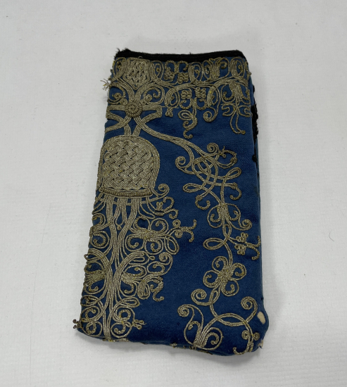 OSMANLI DÖNEMİ SIRMA İŞÇİLİKLİ GÖZLÜK KABI