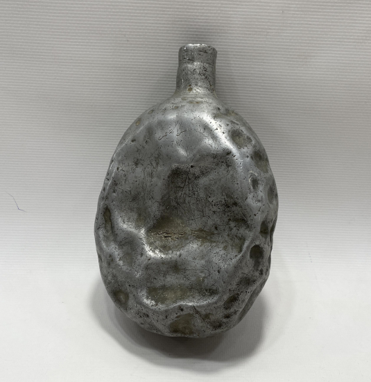 ÜZERİNDE OSMANLICA İBRAHİM 21 YAZILI ASKER MATARASI