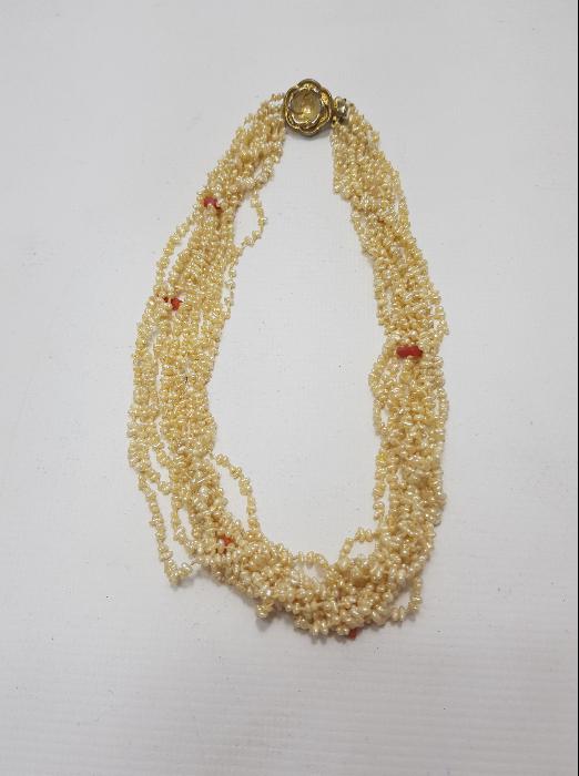 OSMANLI DÖNEMİ KUM İNCİ GERDANLIK 