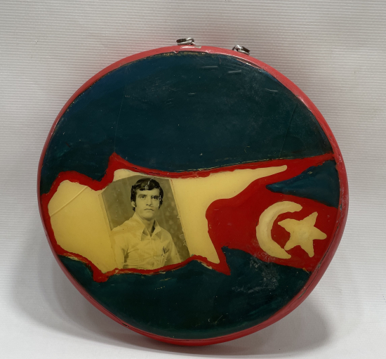 KIBRIS ÇIKARMASI DÖNEMİ YAPILMIŞ AHŞAP HATIRA PANO