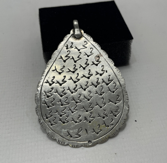 OSMANLI DÖNEMİ GÜMÜŞ ARMUDİ TILSIM KOLYE