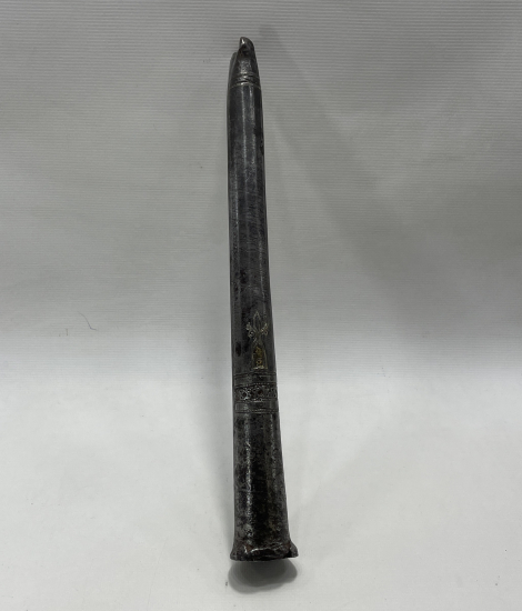 OSMANLI DÖNEMİ ÜZERİ ALTIN VE GÜMÜŞ ÇAKMA İŞÇİLİKLİ ÇOK NADİR DİBEK ELİ