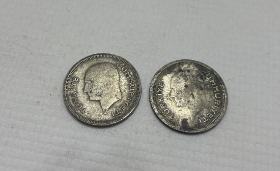 1935-36 GÜMÜŞ 25 KURUŞ LOTU