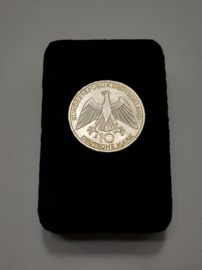 1972 BERLİN OLİMPİYATLARI HATIRA GÜMÜŞ PARA 10 MARK