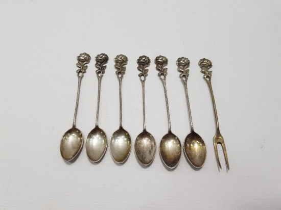 GÜMÜŞ ÇAY KAŞIĞI SETİ 