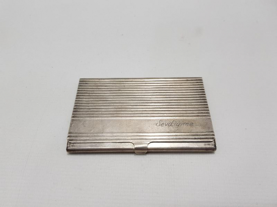 GÜMÜŞ KARTVİZİTLİK 