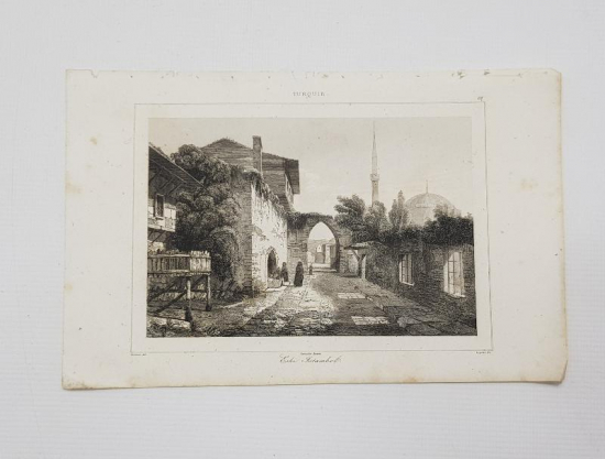 OSMANLI DÖNEMİ GRAVÜR: ESKİ İSTAMBOL 