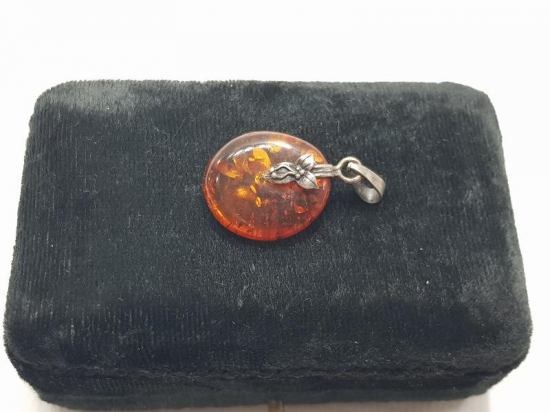 DAMLA KEHRİBAR KOLYE UCU 