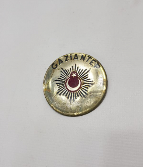 ESKİLERDEN GAZİANTEP POLİS ROZETİ 