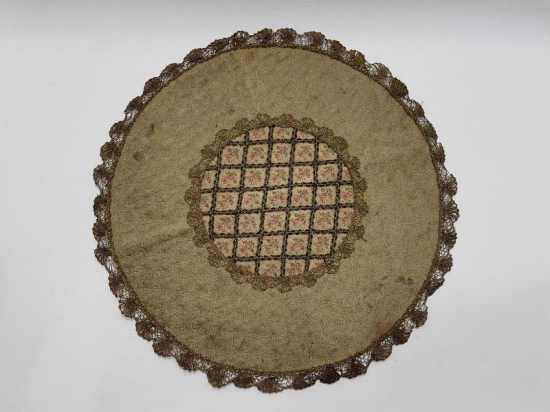 OSMANLI DÖNEMİ EL YAPIMI GOBLEN MASA ÖRTÜSÜ 