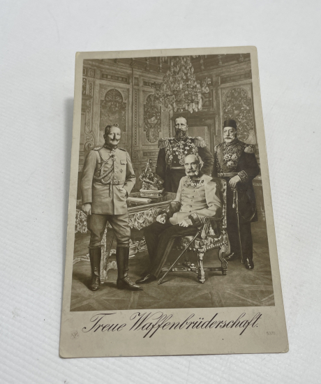 1. DÜNYA SAVAŞI 4 LÜ İTTİFAK KARTPOSTAL