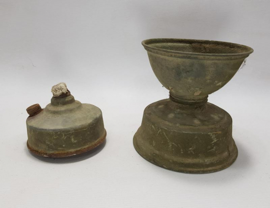 1940'LARDAN BİR ÇİFT BAKIR GAZ OCAĞI 