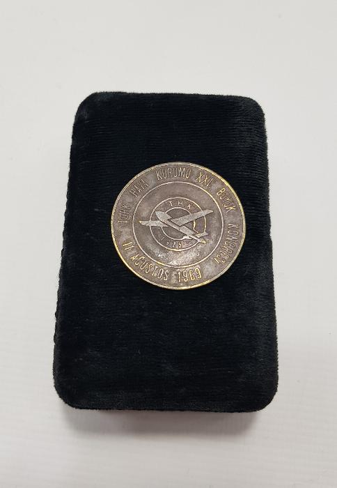 1969 TÜRK HAVA KURUMU 21. BÜYÜK KONGRESİ ROZETİ 