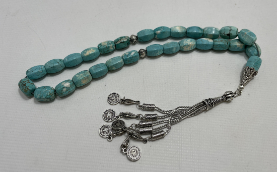 TURKUVAZ TAŞLI TESBİH