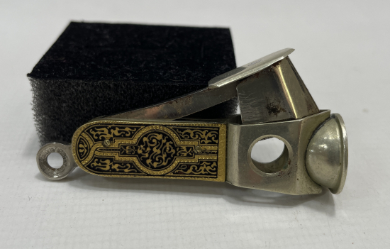 TOLEDO İŞİ ALTIN VERMEYLİ PURO KESME ALETİ