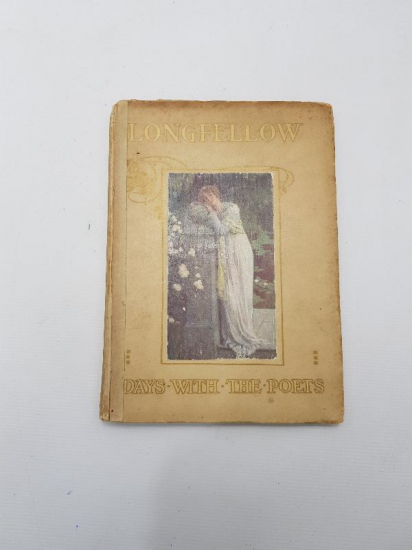 1900's HIRİSTİYAN EVANGELİST İLAHİ KİTABI: A DAY WITH THE POET LONGFELLOW 