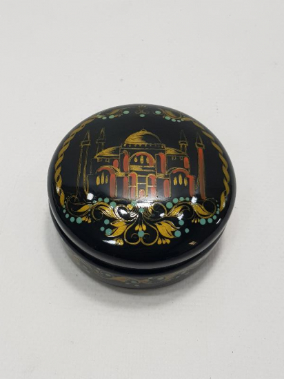 CAMİ GÖRSELLİ PAPIER MACHE KUTU 