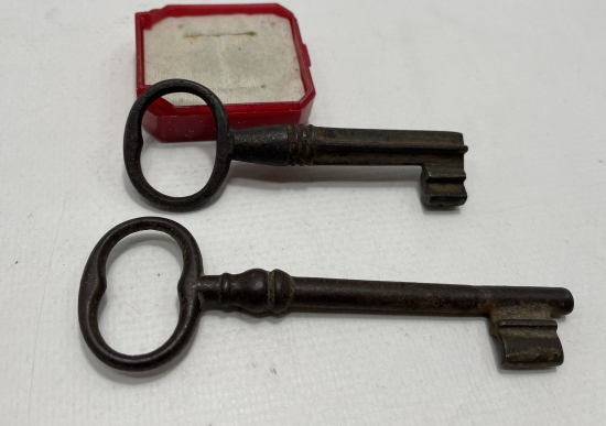 OSMANLI DÖNEMİ 2 ADET RUM İŞİ ANAHTAR